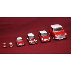 mini 6 stuks van 3 toto 15 cm