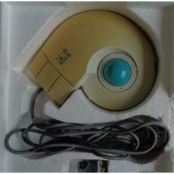1992 vintage LOGITECH TRACKMAN T-CC2-9F stationary mouse PC