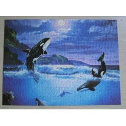 Legpuzzel dieren - 4 puzzels in één doos