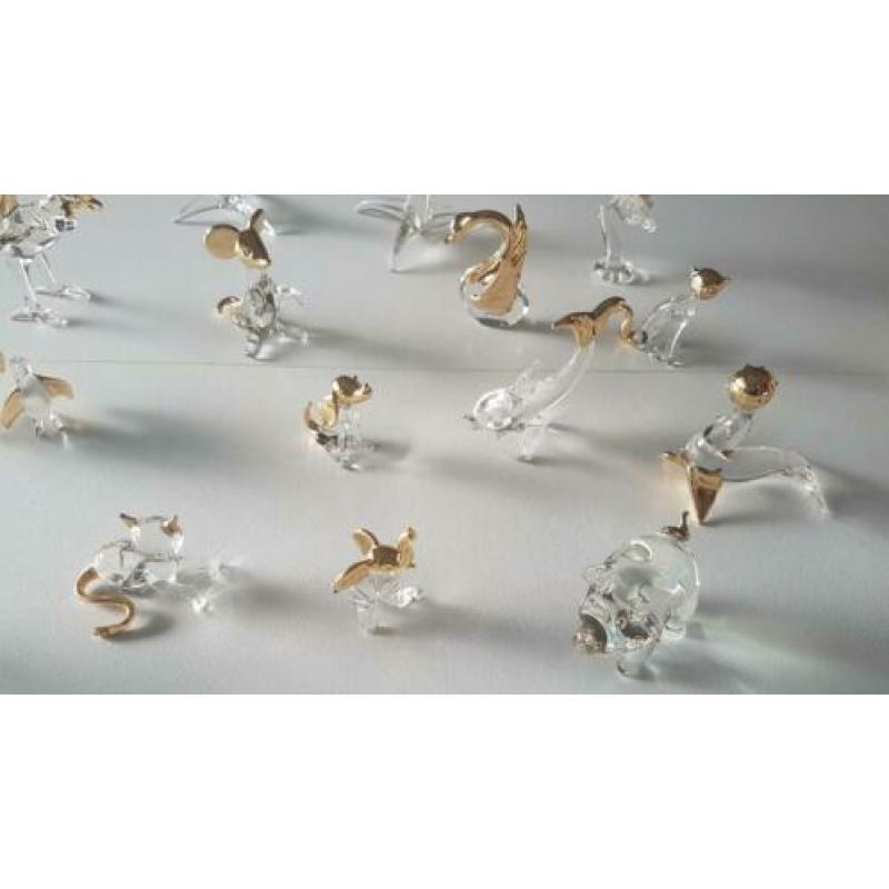 Exclusive Gold Plated crystal glass NIEUW
