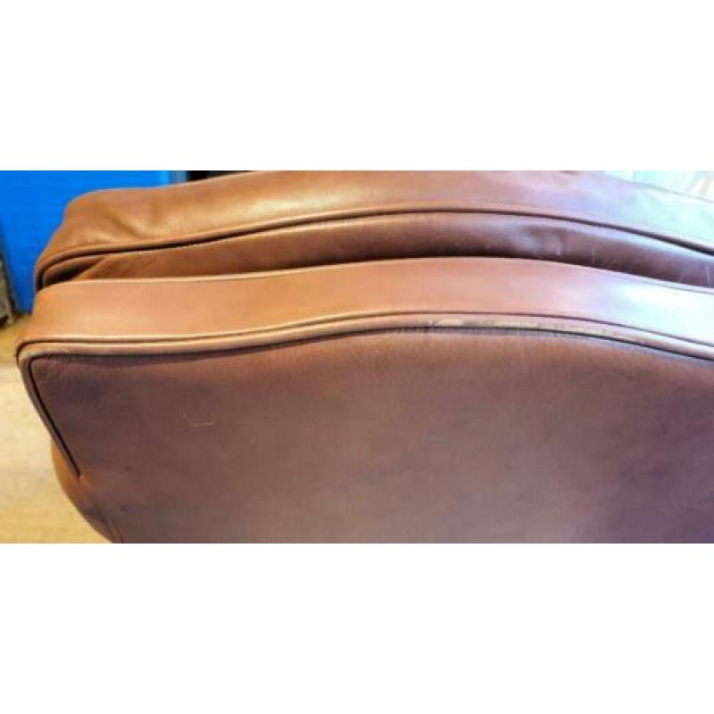 Bruin lederen fauteuil