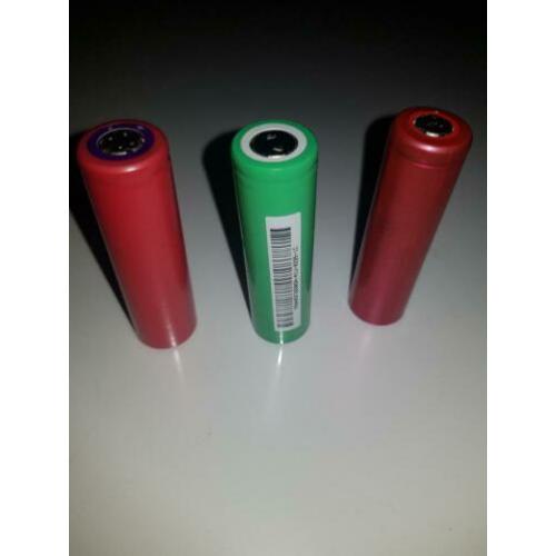 18650 batterijen voor €1 pstk. werkt %100 en ze zijn getest.