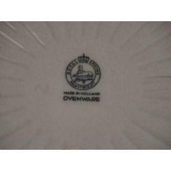 113 Regout ovenschalen voor Blue Band, zgan