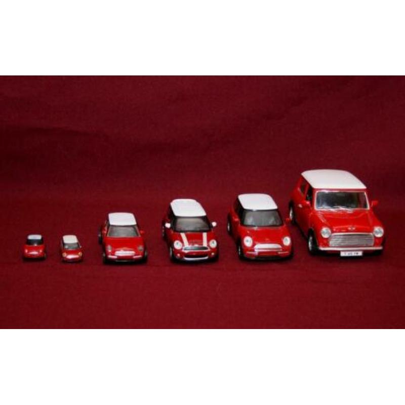mini 6 stuks van 3 toto 15 cm