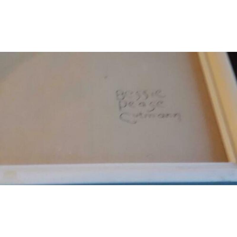 3 puntgave  pastel werken  van bessie  peage gutmann .  alle