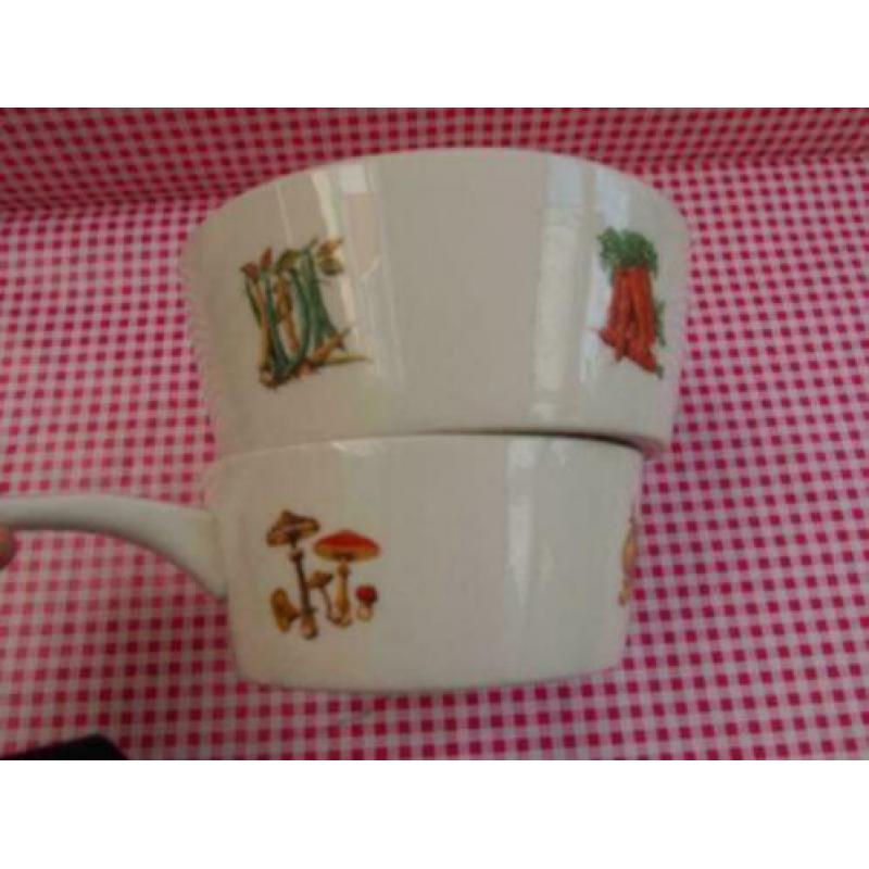 113 Regout ovenschalen voor Blue Band, zgan