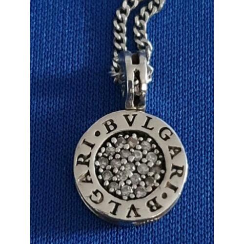 Mooie zilveren (835) ketting met zilveren (925) hanger !!!!!