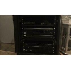 Denon blu ray speler en Denon cd speler in 19inch Rack