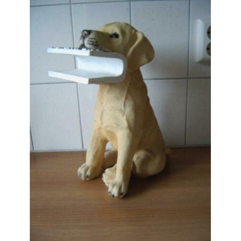 Labrador/ Retriever Kranten/tijdschriften hond 35 cm