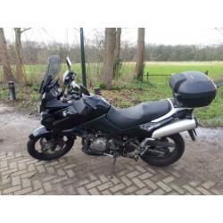 Suzuki DL1000 V-Strom, Zwart, 20724km, Middenbok, Schadevrij