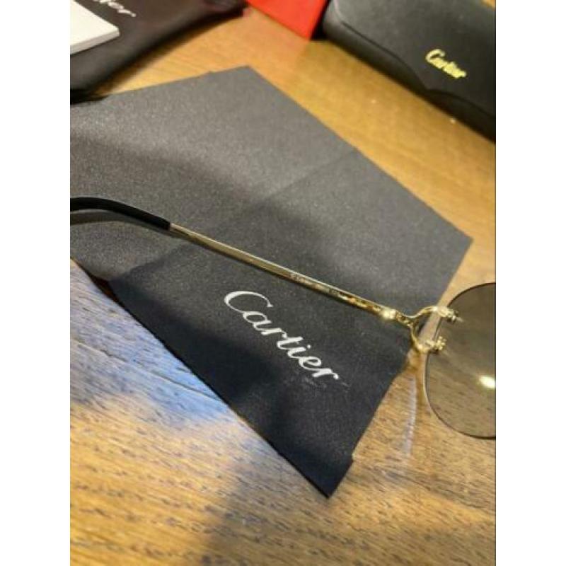 Cartier Piccadilly zonnebril groene glazen