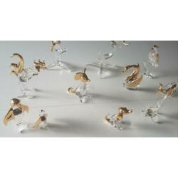 Exclusive Gold Plated crystal glass NIEUW