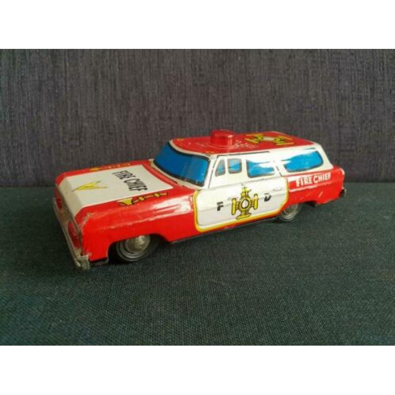 Blikken auto fire chief mf272