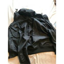 Blauwe G-star jas, maat M