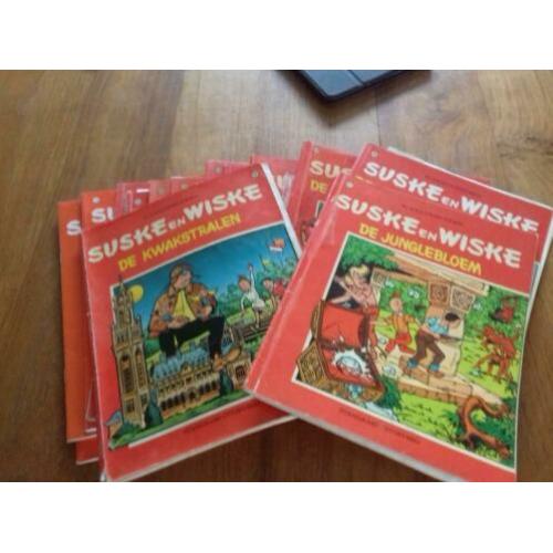 12 originele Suske en Wiske stripboeken