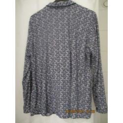 blouses maat xl merk bonita kleur blauw-wit