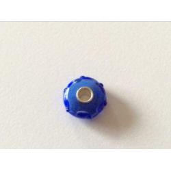 Trollbeads blauwe kerst bead uit de elegante kerstset