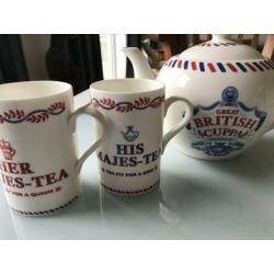Thee set, King & Queen , nieuw