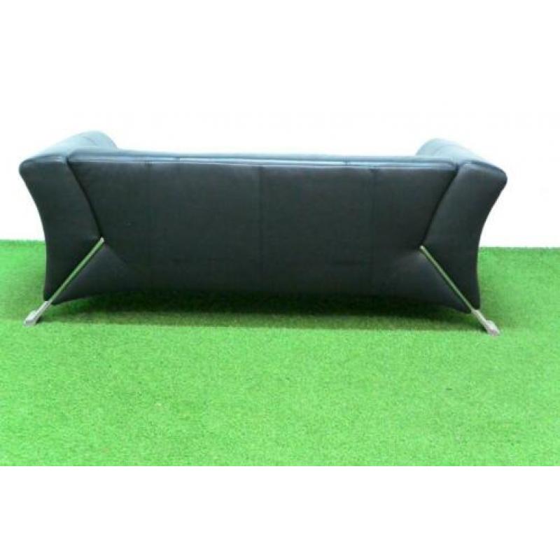 ??Als NIEUW donkerblauwe leren Rolf Benz 322 design bank