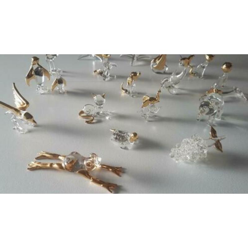 Exclusive Gold Plated crystal glass NIEUW