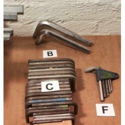 Inbussleutels Gedore tm 19mm