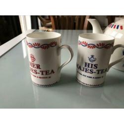 Thee set, King & Queen , nieuw