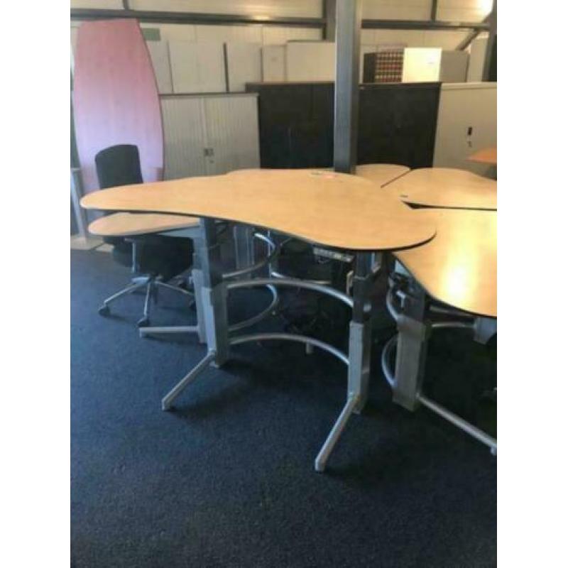 zit/sta werkplekken bureau elektrisch verstelbaar 20x voorr.