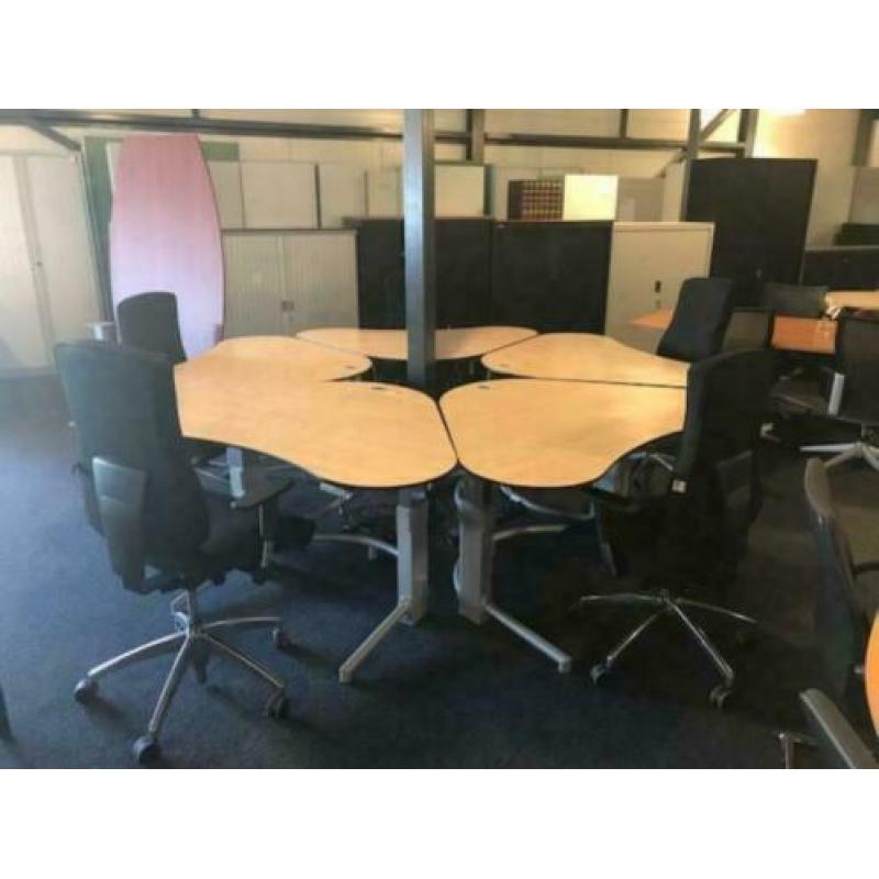 zit/sta werkplekken bureau elektrisch verstelbaar 20x voorr.