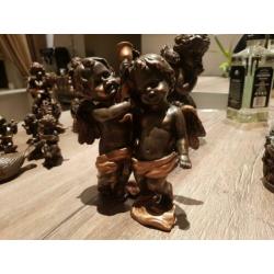 2 engelen op bol samen 30 euro