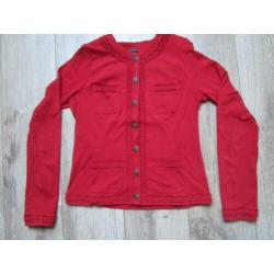 NIEUW zwart/wit + top van College Style (Emma) maat S.