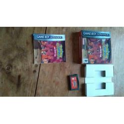 pokemon mystery dungeon red rescue team GBA CIB