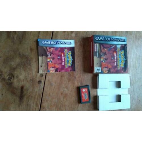 pokemon mystery dungeon red rescue team GBA CIB