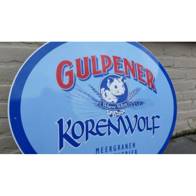 Reclamebord Gulpener Korenwolf