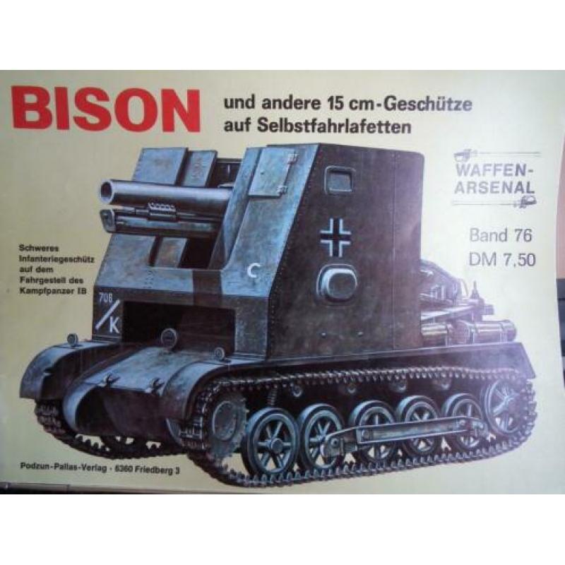 WaffenArsenal 76, BISON & ander 15 cm mobiel geschut