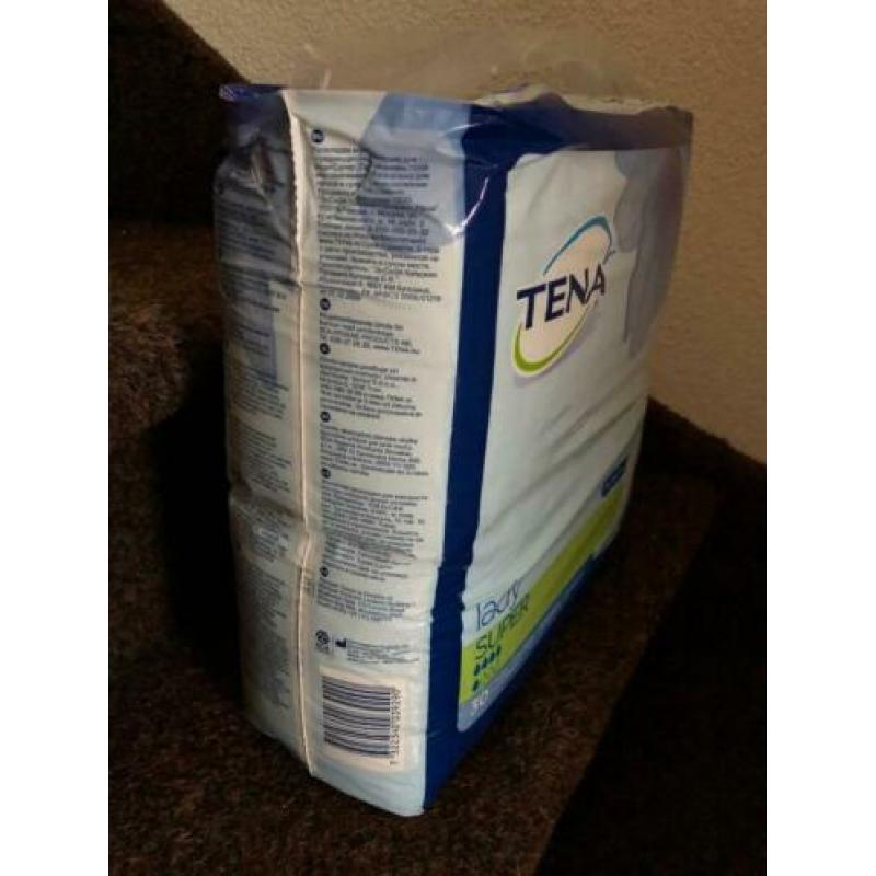 6 pakken NIEUWE verband TENA LADY SUPER ***** druppels