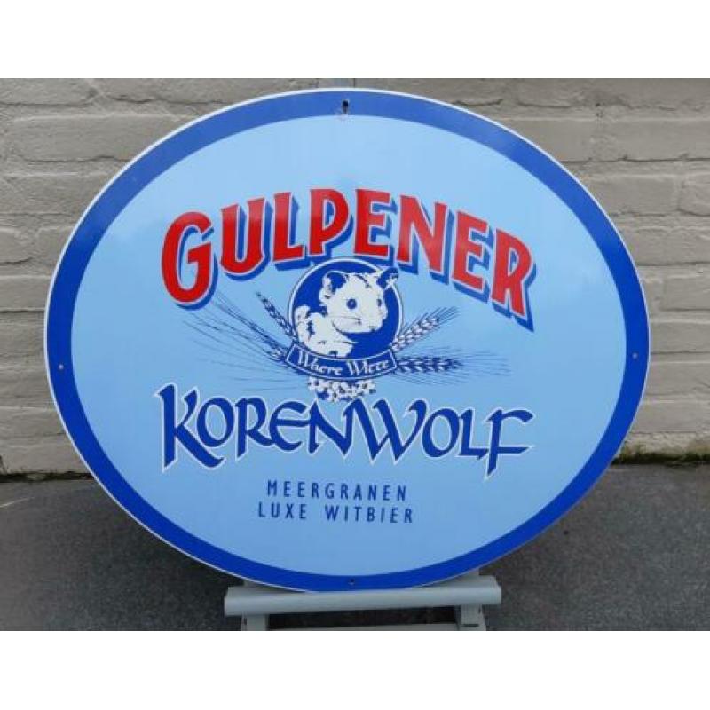 Reclamebord Gulpener Korenwolf