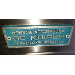 Bakwand van het merk DE KUIPER in goede staat op aardgas. 3