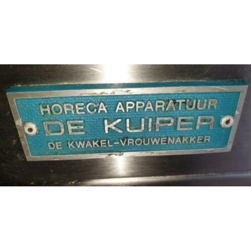 Bakwand van het merk DE KUIPER in goede staat op aardgas. 3
