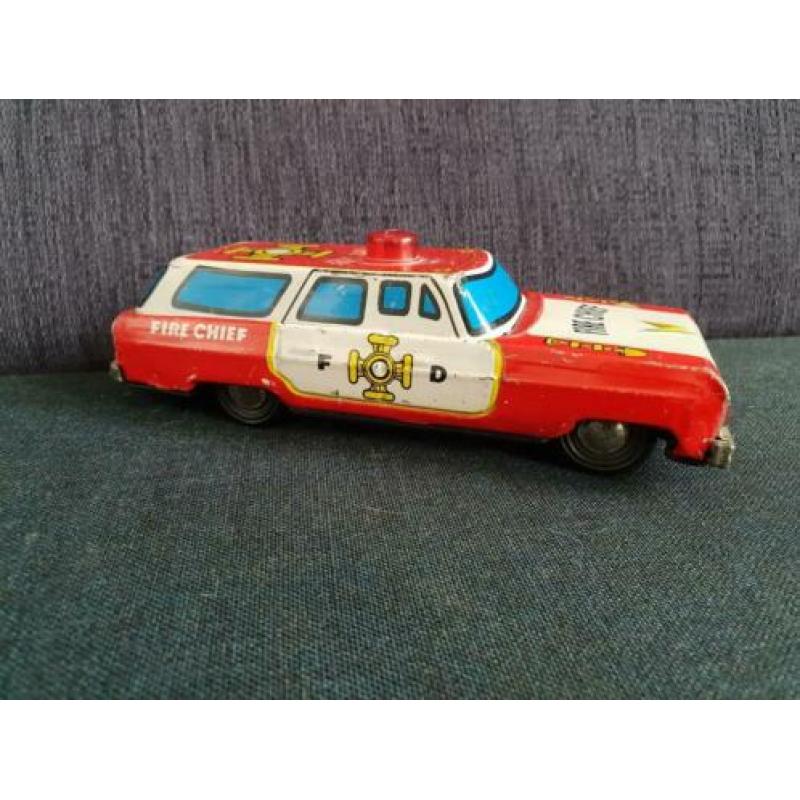 Blikken auto fire chief mf272