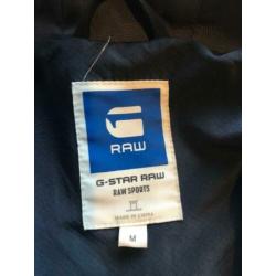 Blauwe G-star jas, maat M
