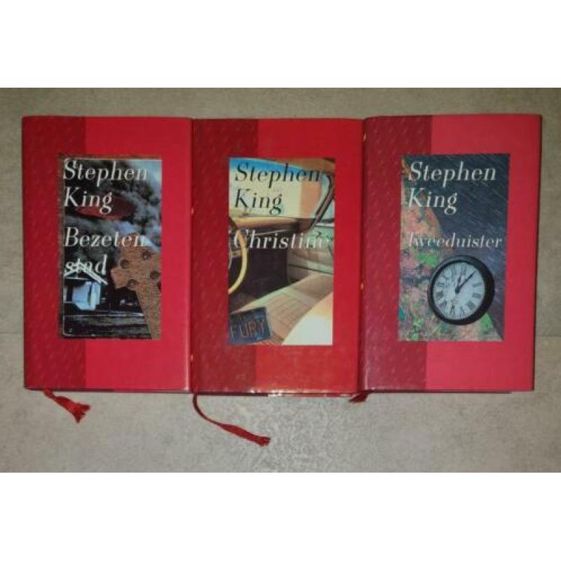 Stephen King - Bezeten Stad, Christine, Tweeduister (HC)