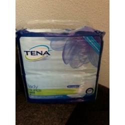 6 pakken NIEUWE verband TENA LADY SUPER ***** druppels