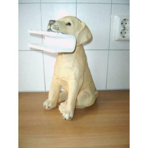 Labrador/ Retriever Kranten/tijdschriften hond 35 cm