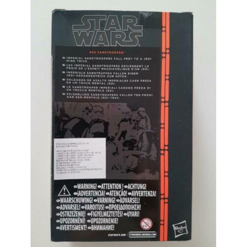 -35% Star Wars Black Series Orange 6" 03 Sandtrooper