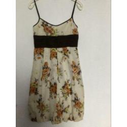Maat m - cultivation elle - geel met bruine print