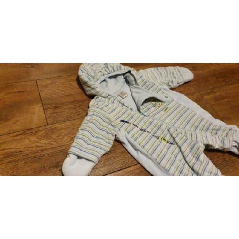 Winter pakje voor de baby, maat; 56