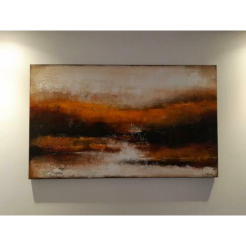 schilderij van Suzanne Visser 60x100 cm nieuw