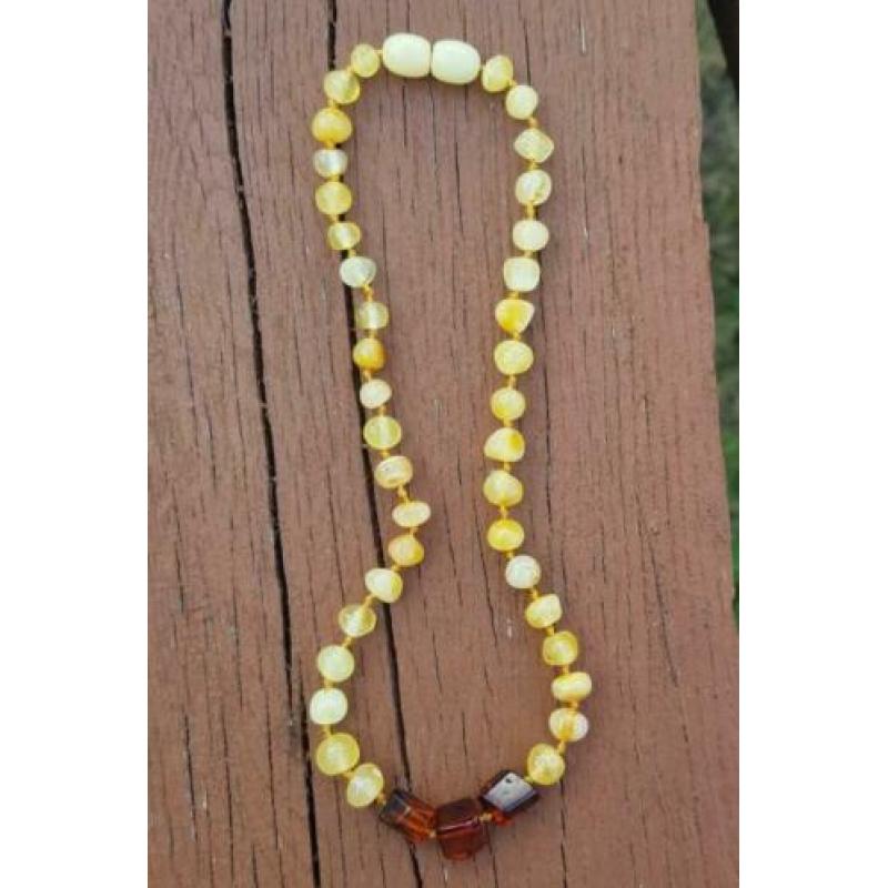 ?amber-barnsteen ketting/necklase voor kinderen/volwassenen?