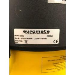Euromate Lasdampafzuiger Lasafzuiging Lasapparaat 230 Volt