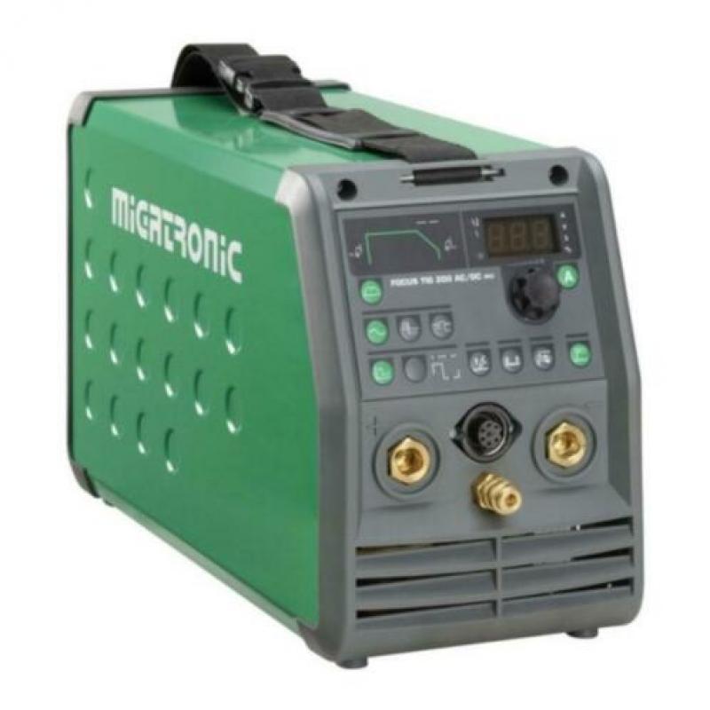 NIEUW Migatronic Focus 200 Tig ac/dc Pulse Lasapparaat